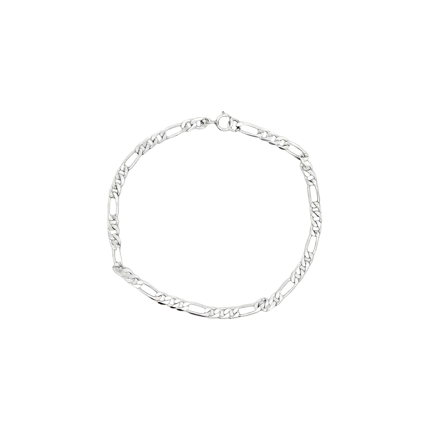 925 Figaro Chunky Bracelet