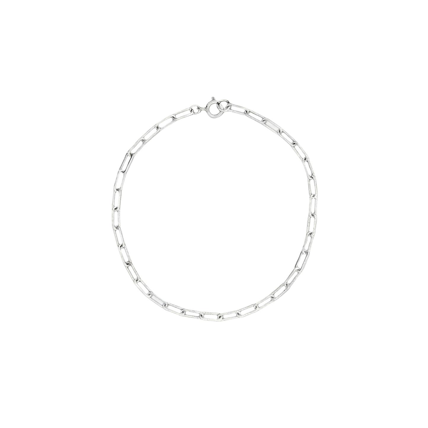 925 Paperclip Bracelet