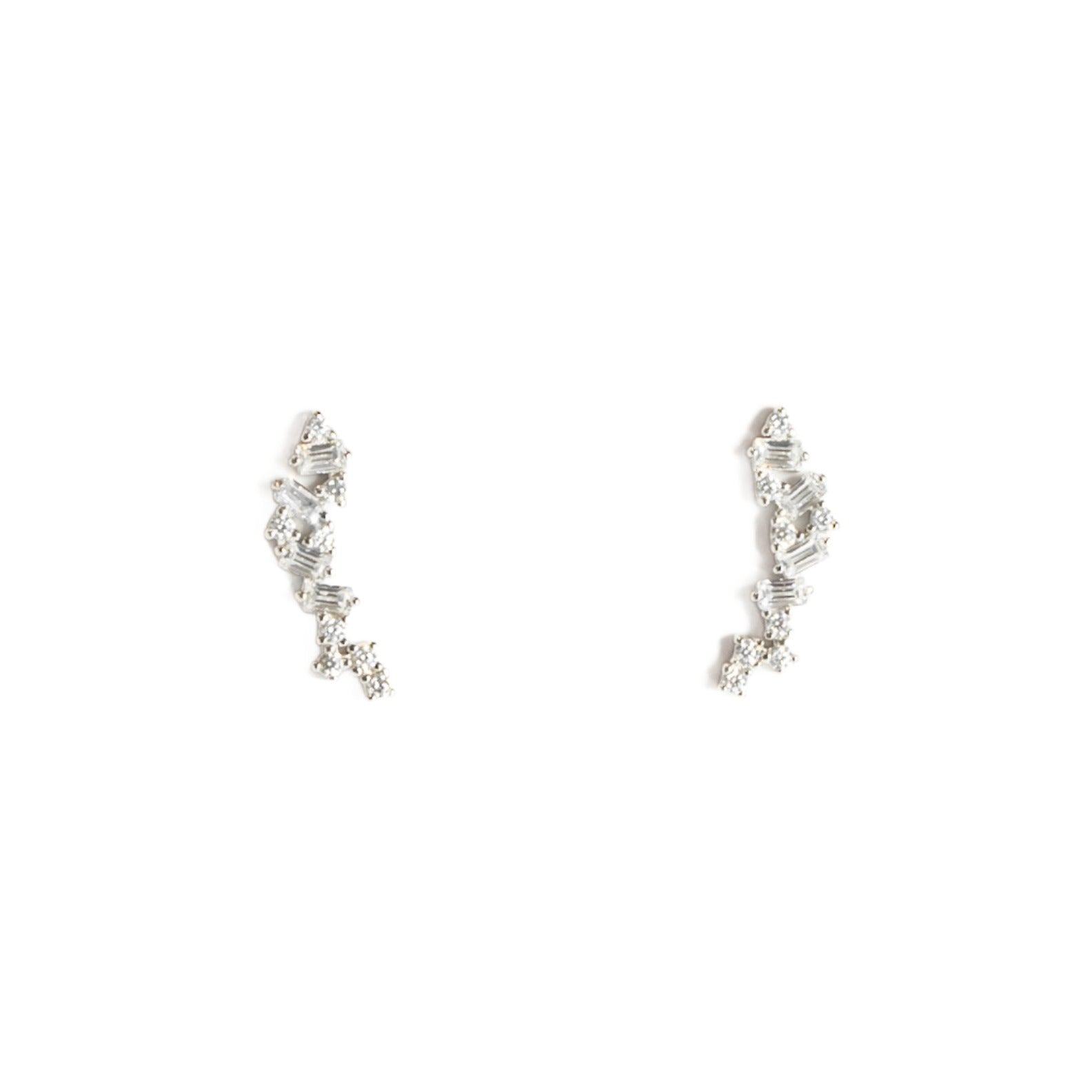 Climber Studs Silver – The Pink Swan Shop