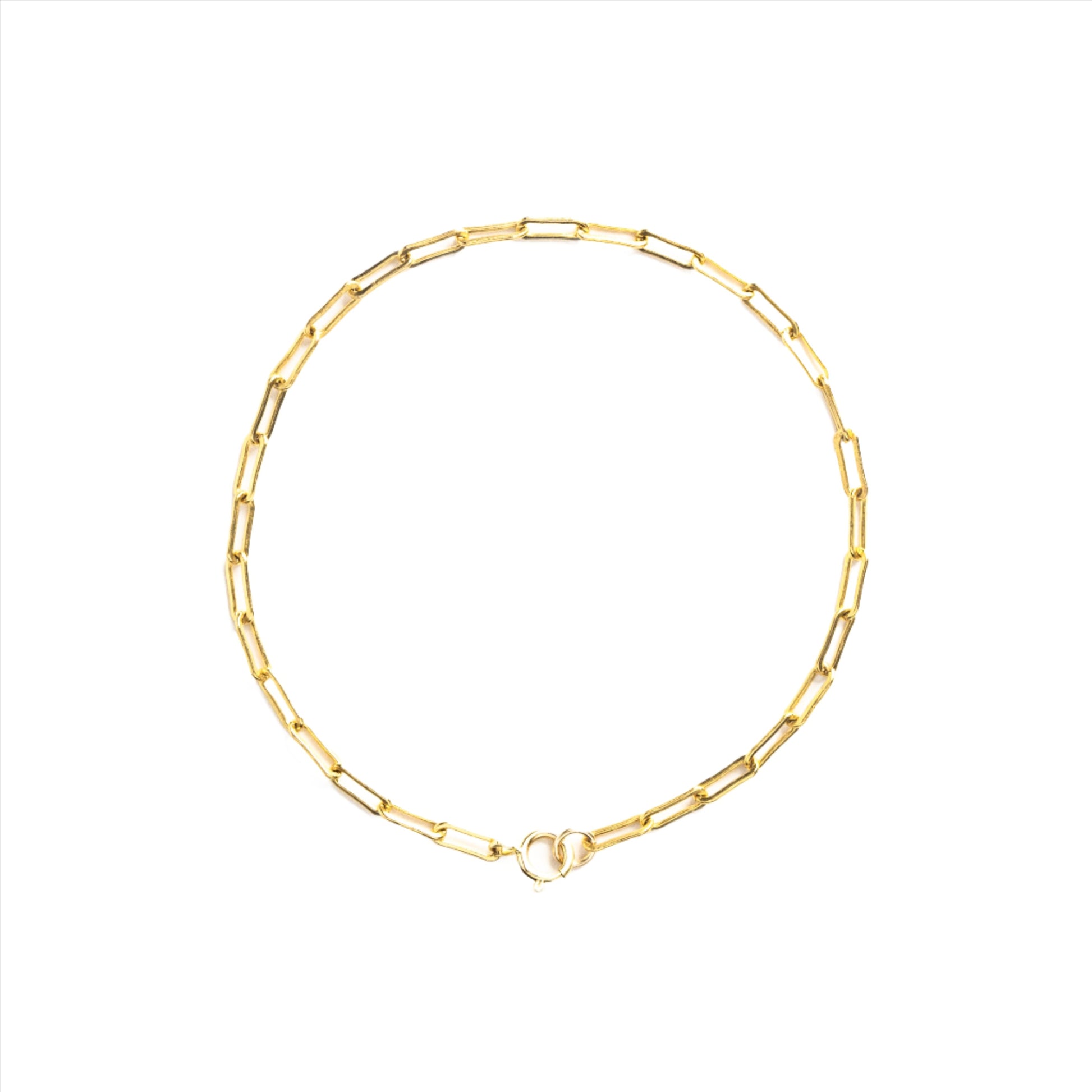 Paperclip Bracelet Gold Filled