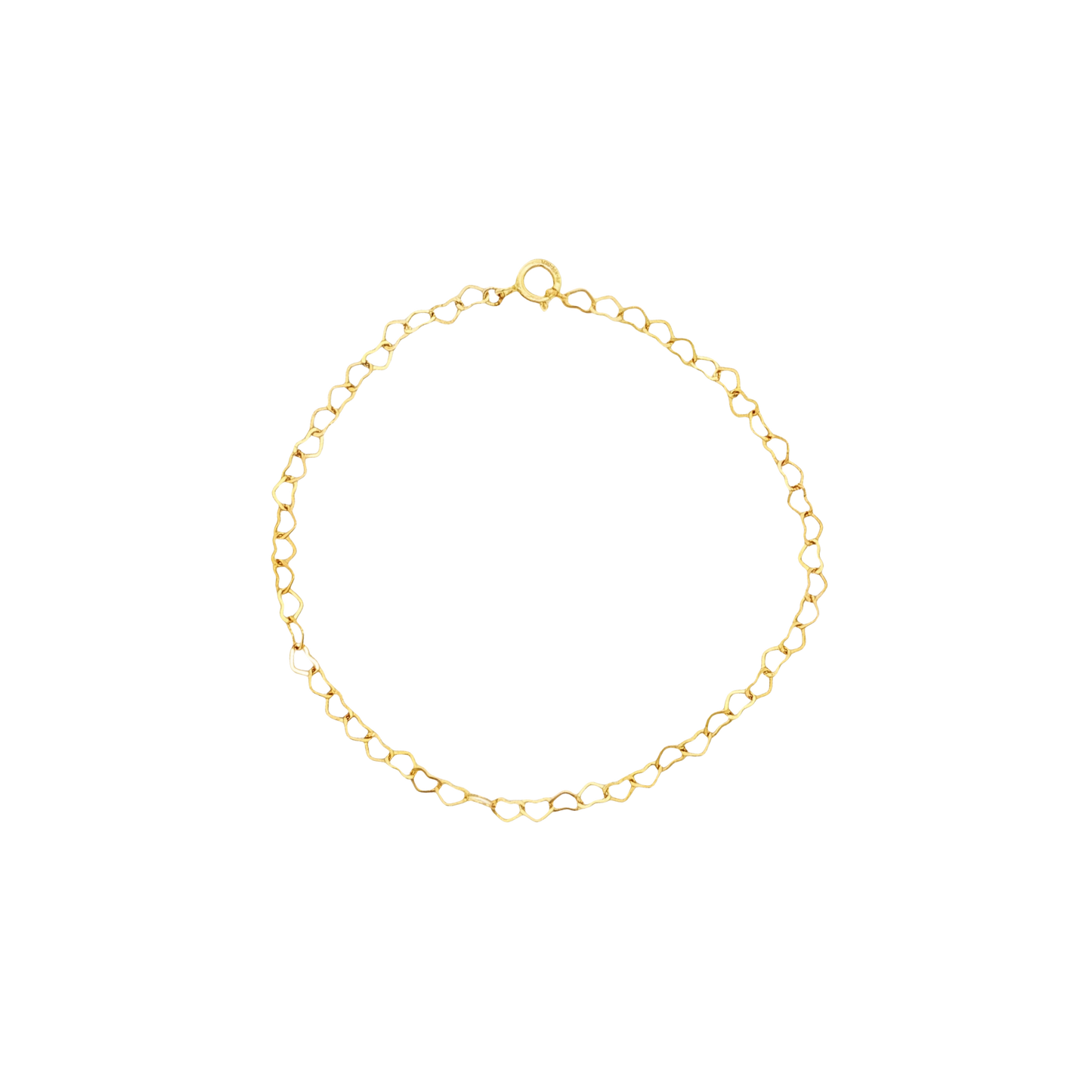 Heart Bracelet Gold Filled