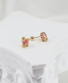 Your a Doll Cartilage Earrings Pink