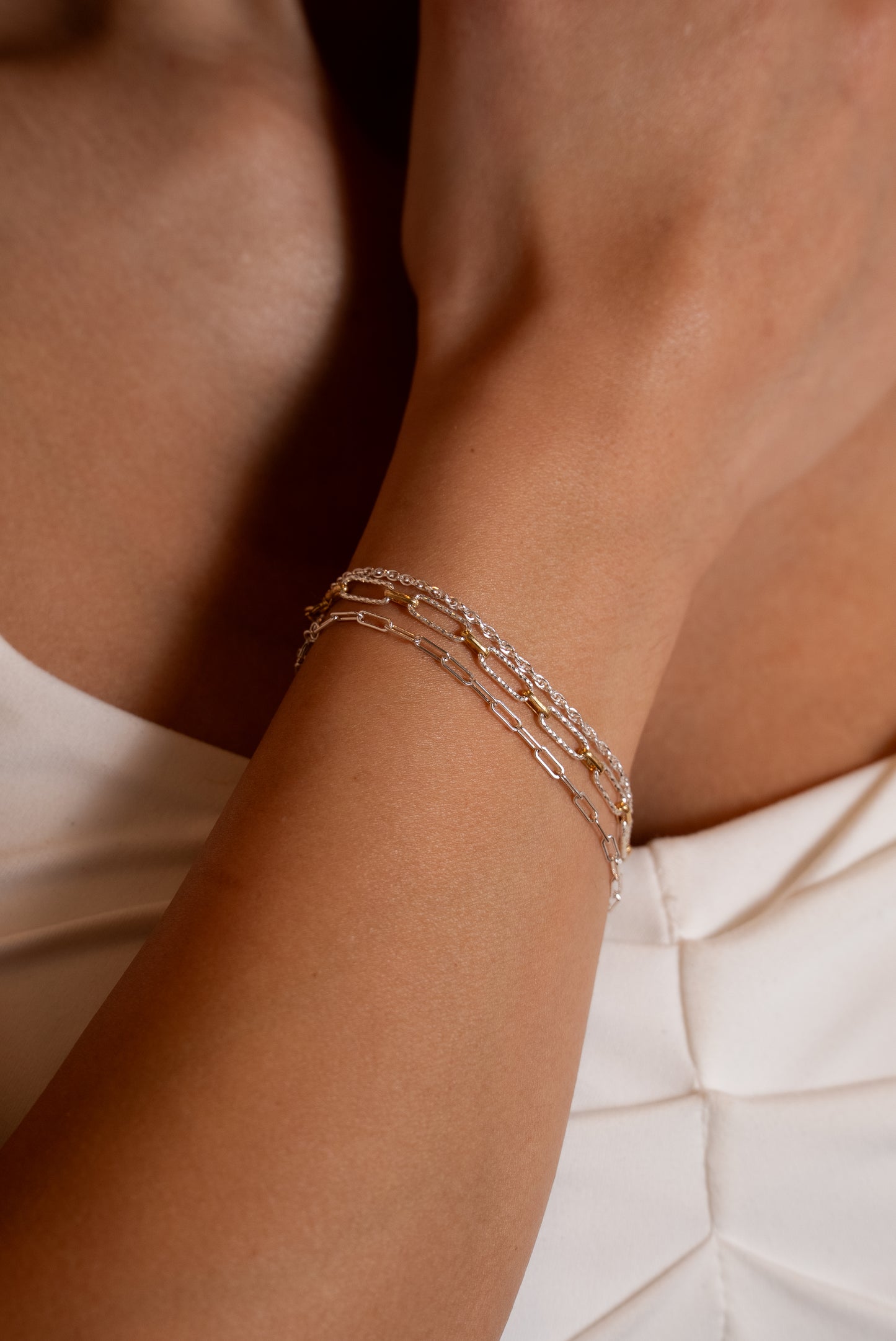 925 Paperclip Bracelet