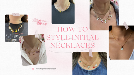 How to Style Initial Necklaces