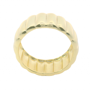 Bubble Chunky Ring In Vermeil