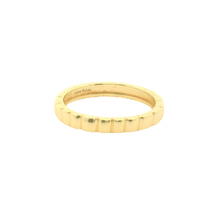 Bubble Slim Ring In Vermeil