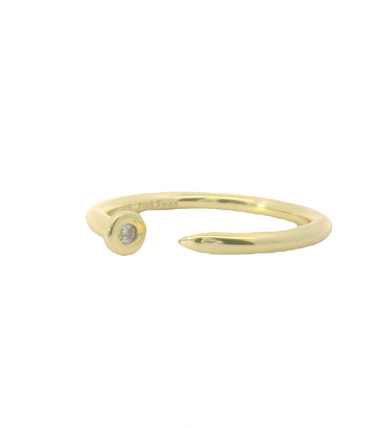 Nail'd It Ring In Vermeil