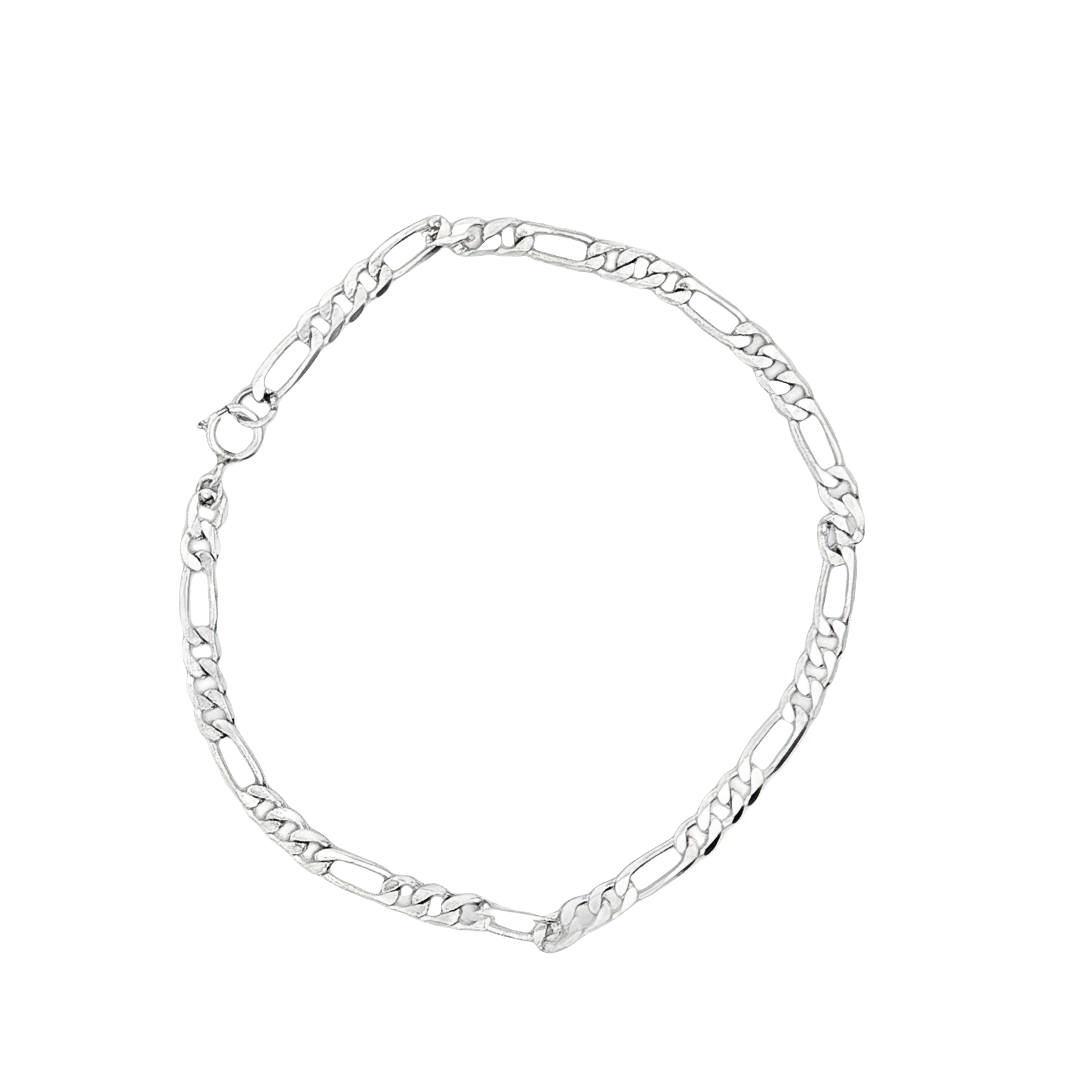 925 Figaro Chunky Bracelet