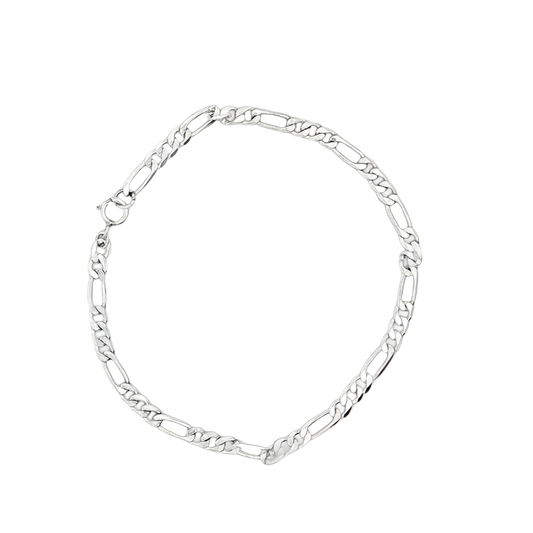 925 Figaro Chunky Bracelet