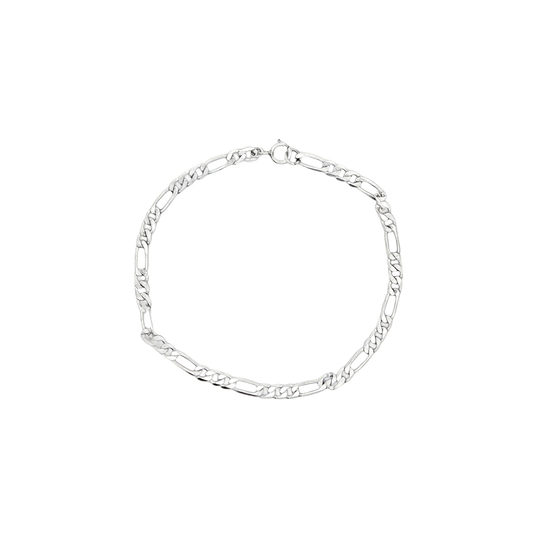 925 Figaro Chunky Bracelet