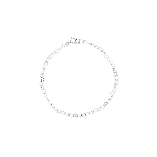 925 Heart Bracelet