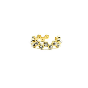 Bejeweled Zig Zag Rings