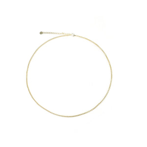 Box Chain Vermeil Necklace