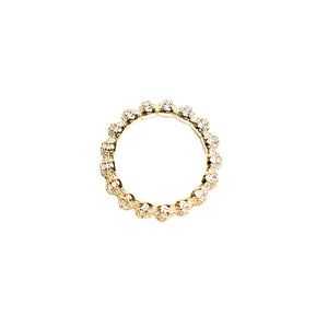 Bubble Pave Vermeil Ring