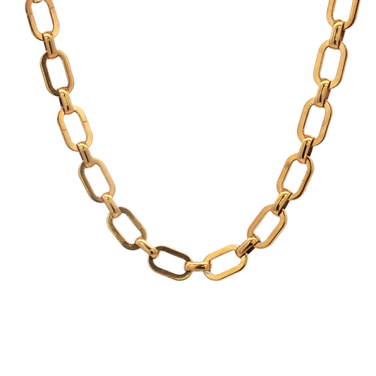 Chunky Rectangle Necklace