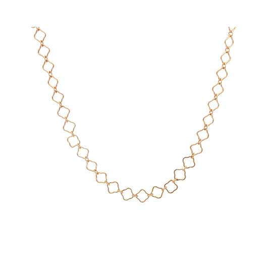 Clover Gold Filled Necklace