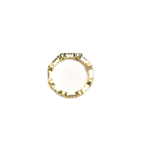 Clover Vermeil Ring