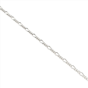 Figaro Bracelet In Silver