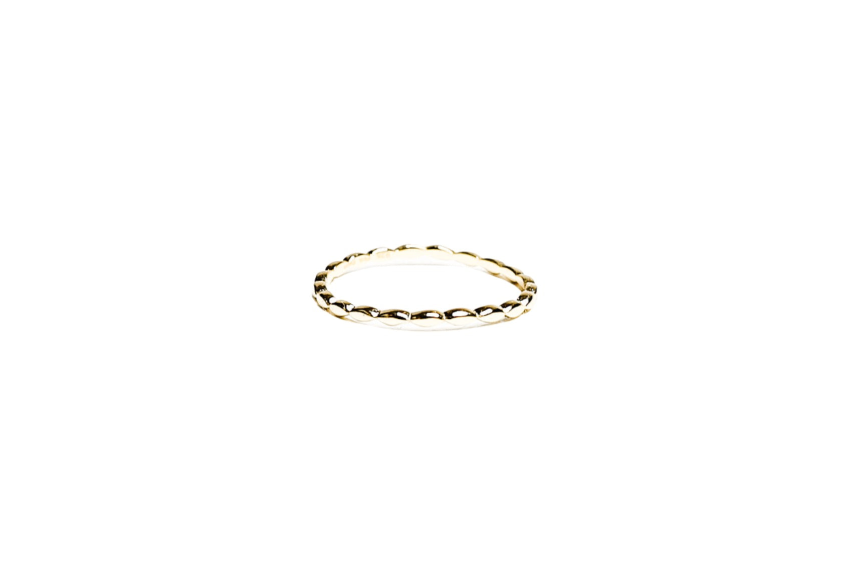 Dotted Vermeil Ring