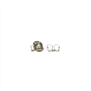 Butterfly Petite Ear Climbers Silver