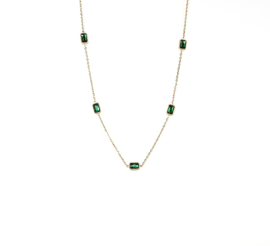 Emaline Emerald Necklace