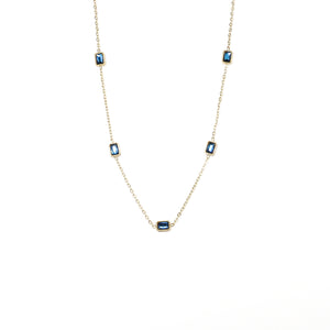 Emaline Saphhire Necklace