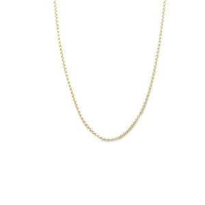 Box Chain Vermeil Necklace