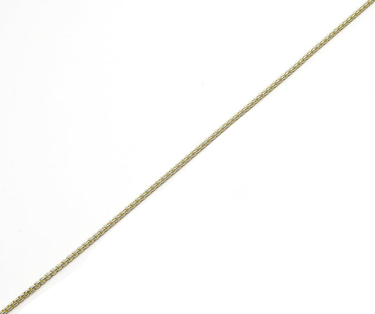 Box Chain Vermeil Necklace