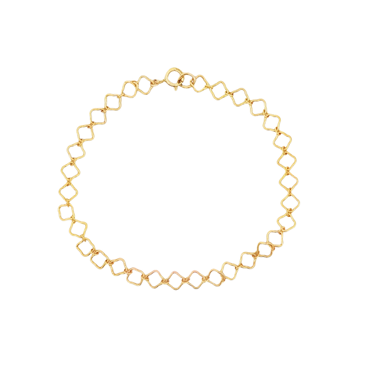 Clover Gold Filled Bracelet