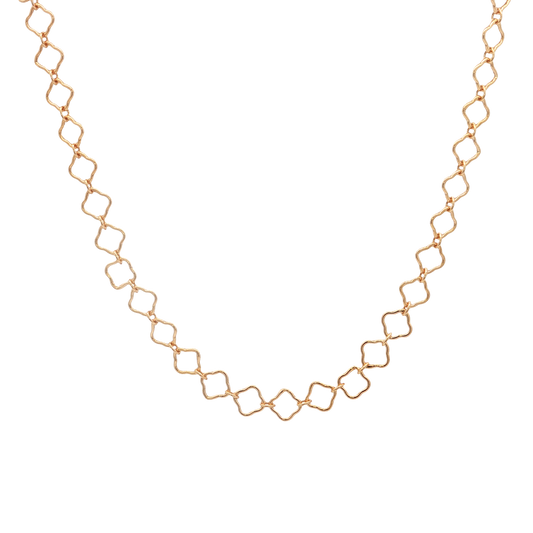 Clover Gold Filled Necklace