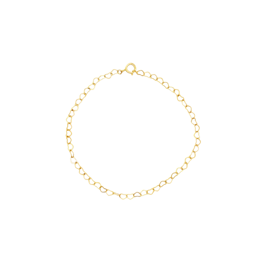 Heart Bracelet Gold Filled