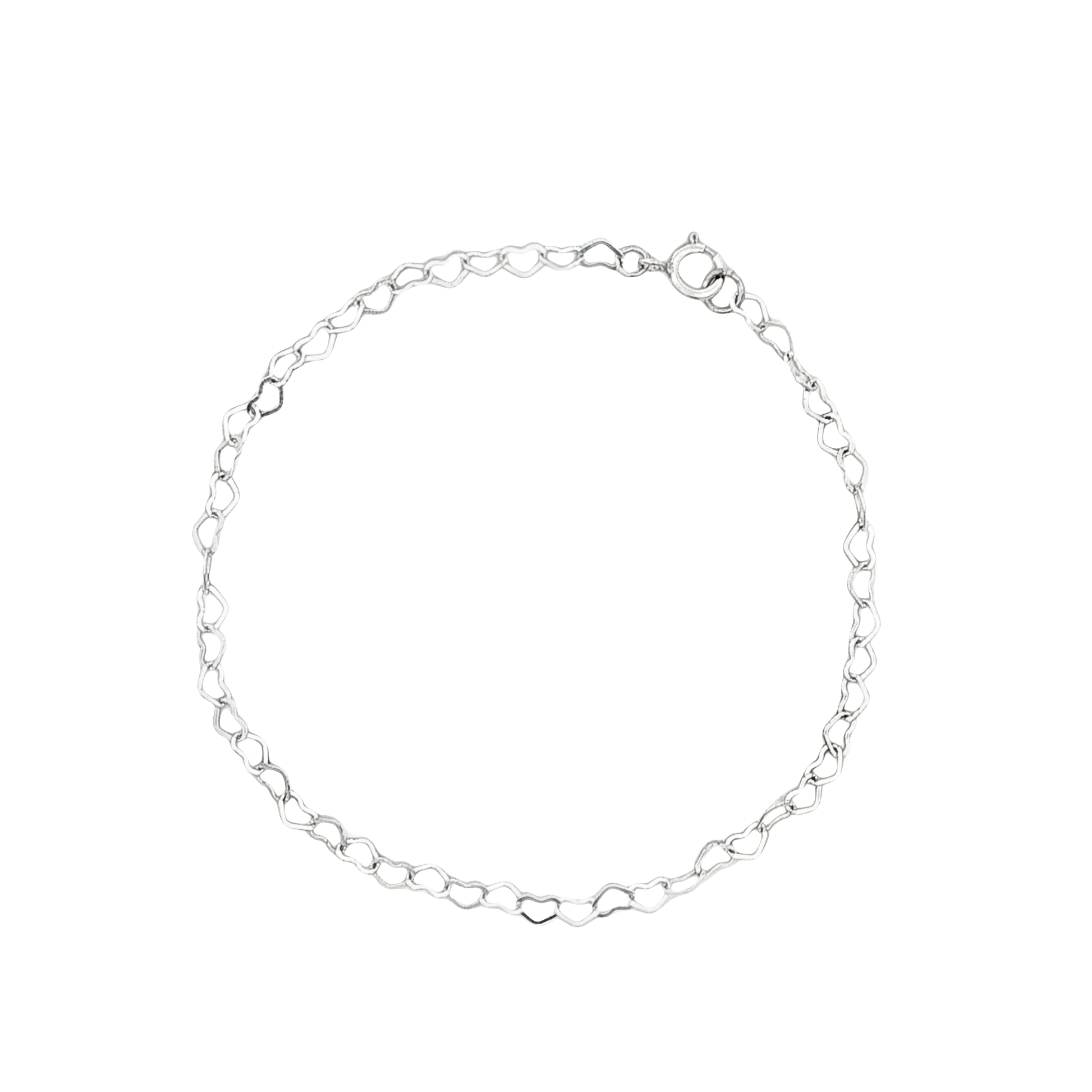 925 Heart Bracelet