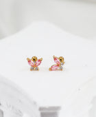 Spread Your Wings Cartilage Earrings Gold