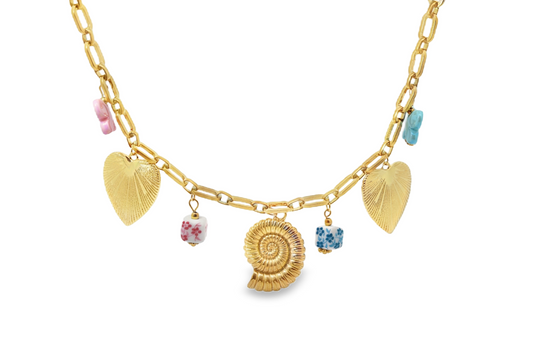 Butterfly Love Charm Necklace