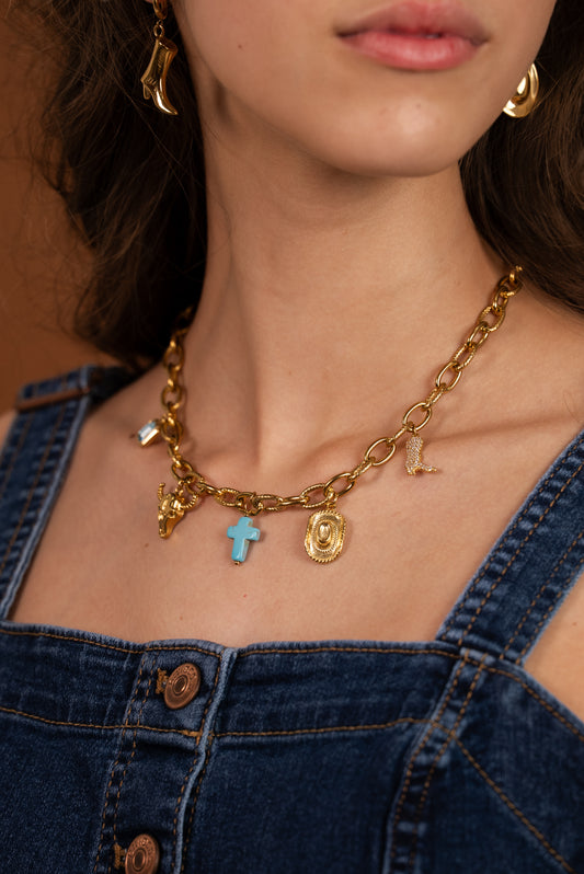 Cowgirl At Heart Earring