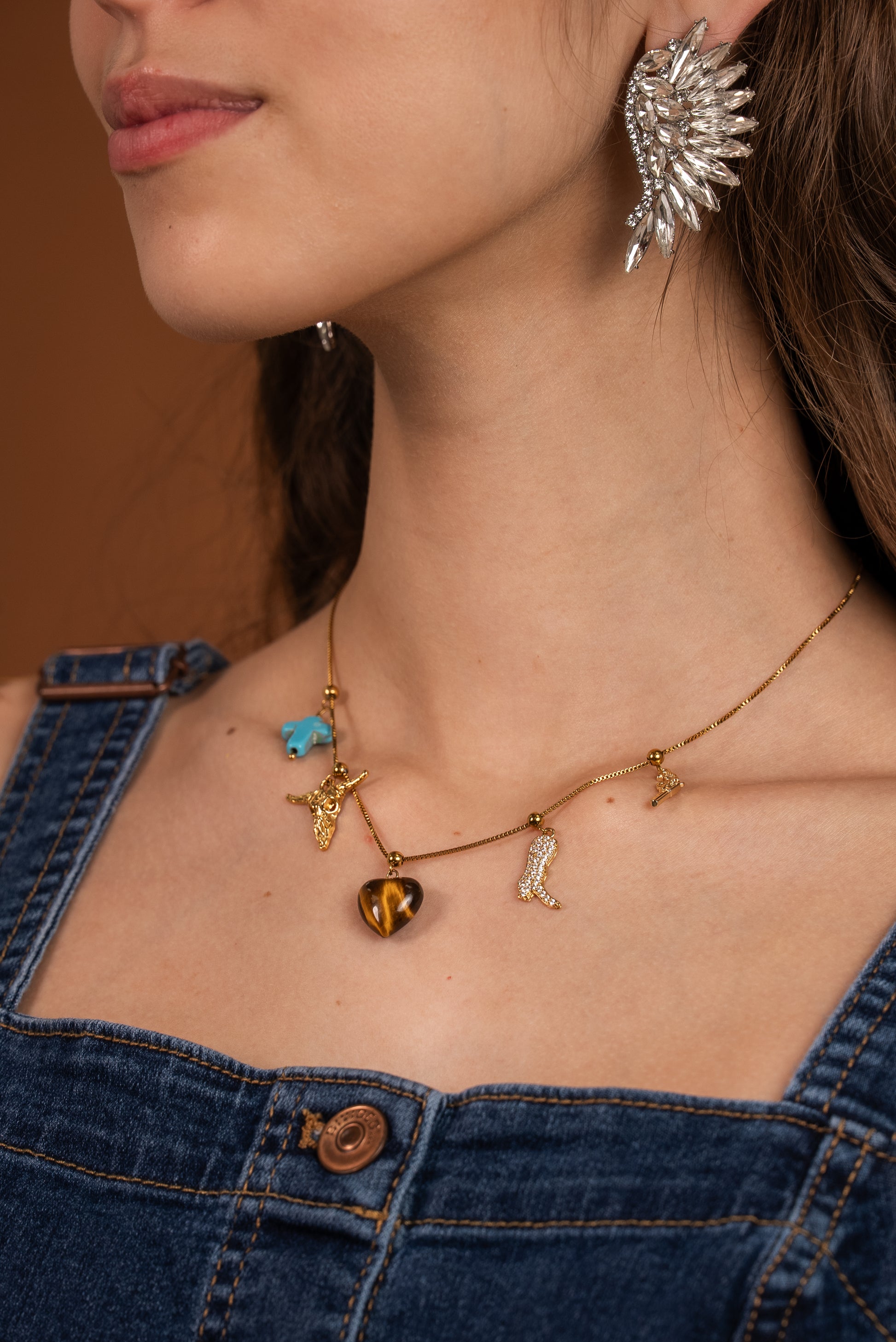 Angel Wings in Silver Earrings