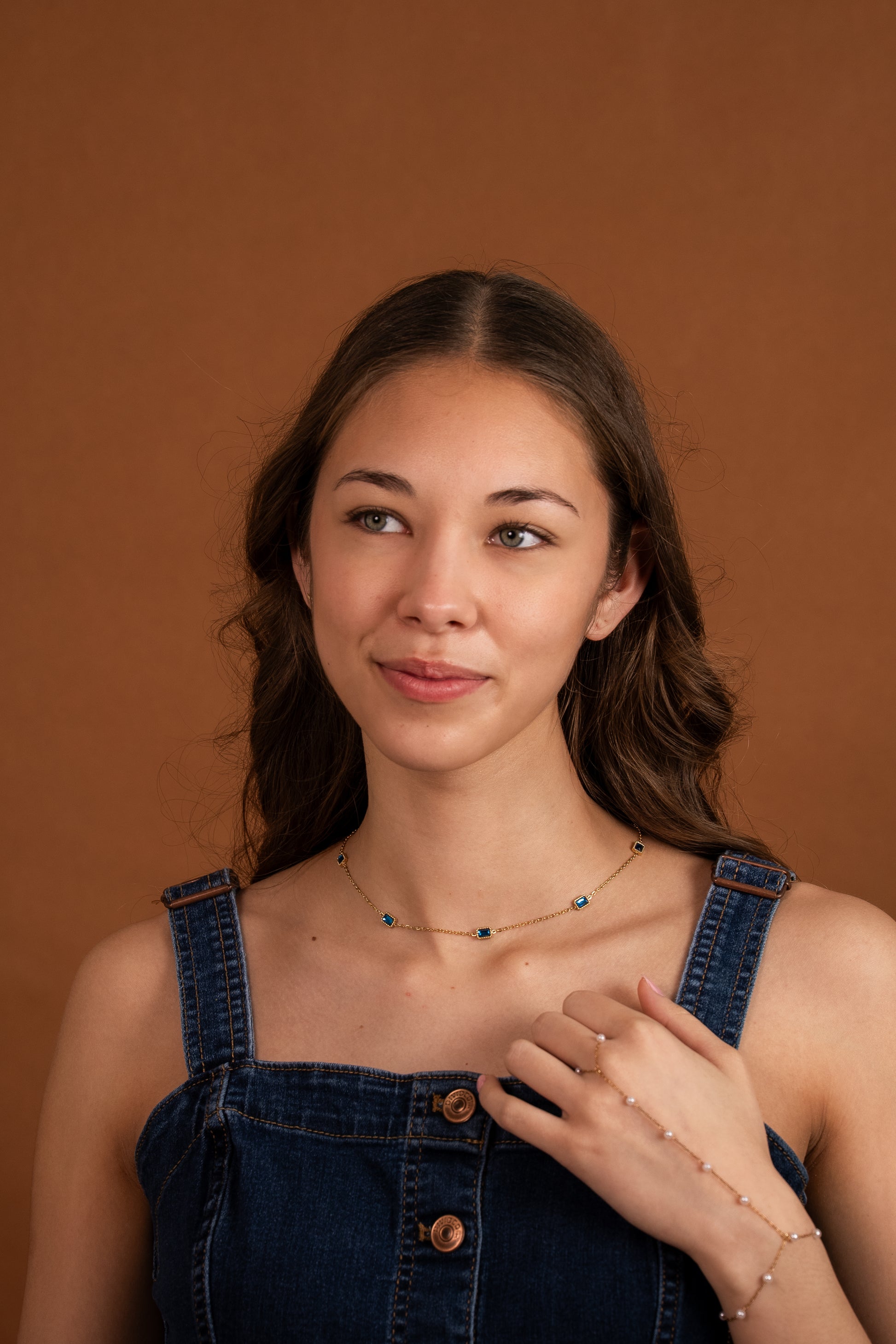 Emaline Saphhire Necklace