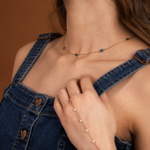 Emaline Saphhire Necklace