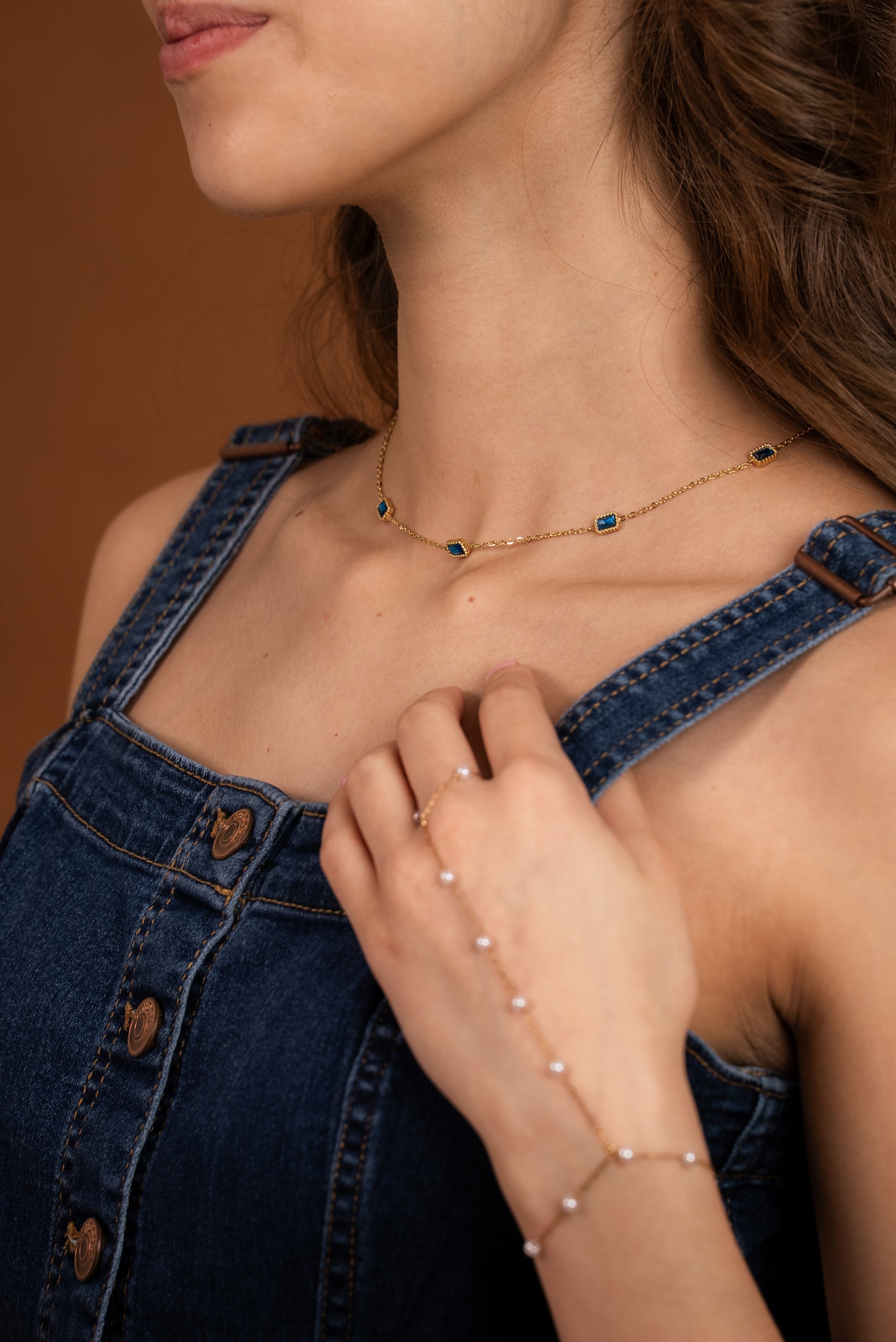 Emaline Saphhire Necklace