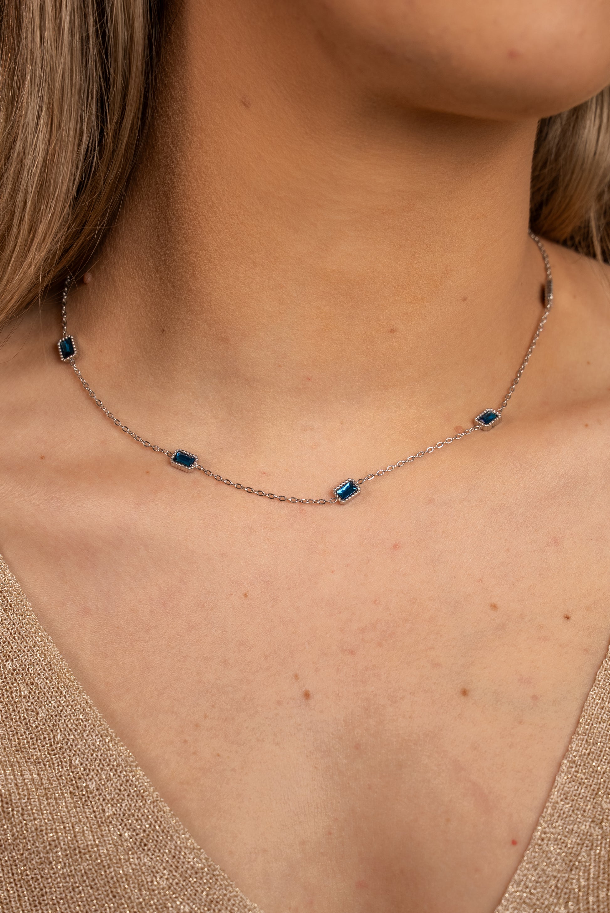 Emaline Saphhire Necklace