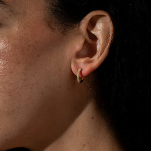 Starlit Huggie Vermeil Earrings