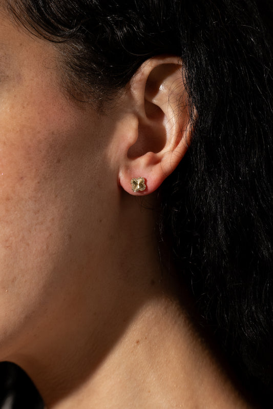 Clover Vermeil Earrings