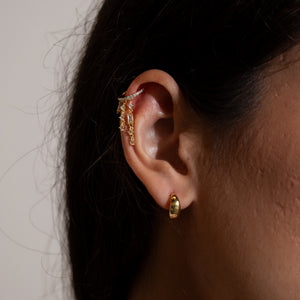 Midnight Drip Vermeil Ear Cuff