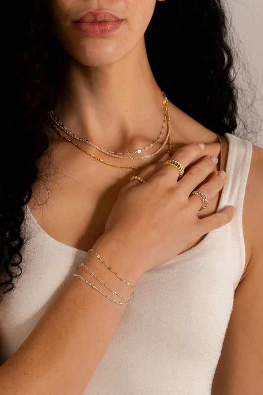 Bubble Chunky Vermeil Ring