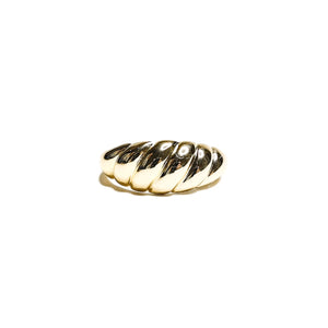 Croissant Vermeil Ring