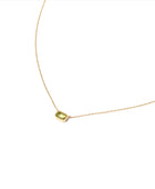 Olivine Necklace 14K Gold