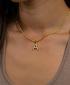 Pearl Initial Necklace