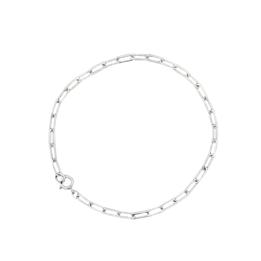 925 Paperclip Bracelet