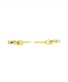 Petra Drop Earrings Vermeil