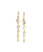 Posh Drop Earrings Vermeil